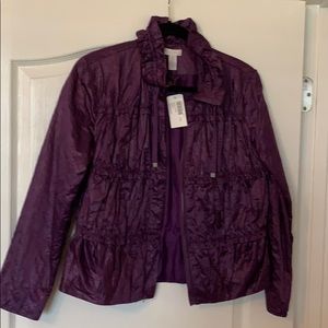 Chico’s purple jacket with tag